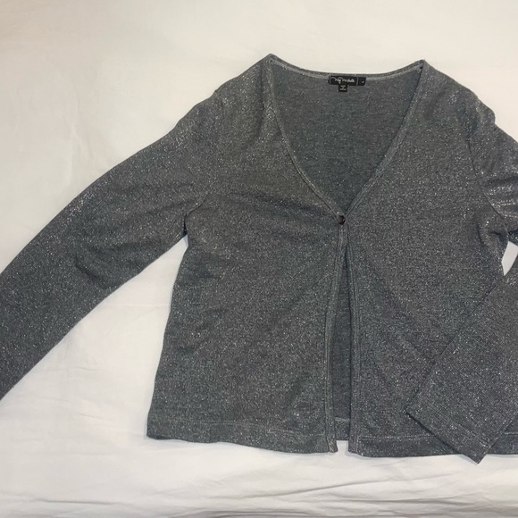 Vintage Grey with Silver Cardigan - Picture 2 of 2